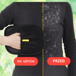 PODAJ ŁAPĘ- Rękawica Zbierająca sierść